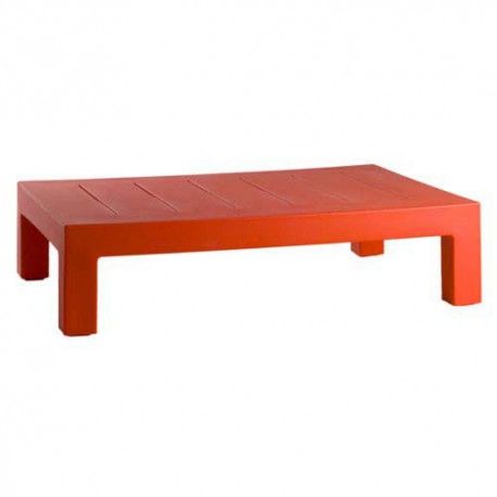 Jut Mesa 120 Tisch niedrig Vondom rot