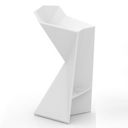 Vertex Vondom white stool 