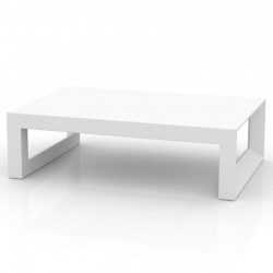 Table Basse Frame Vondom Blanc Rectangle