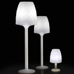 Lampada Design bianco H180 Vondom vasi