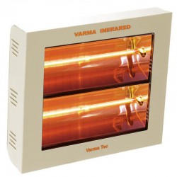 Calefacción infrarroja Varma 400-2 crema 3000 vatios