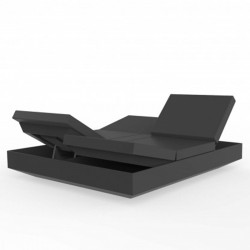 Sofá reclinable vela sofá cama VONDOM antracita