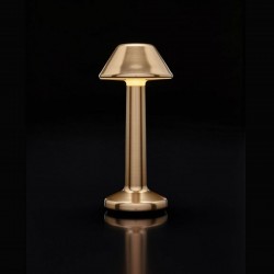 Lámpara de mesa Imagilights Led Colección inalámbrica Momentos Cono de Bronce