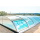 Pool-Schutz aus Aluminium und Polycarbonat 390 x 642 x 75