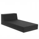 Garden furniture Vondon lounge Pixel module sofa Vondom fabric Silvertex black