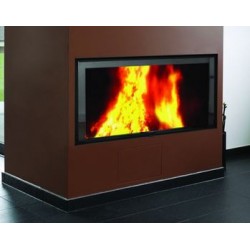 13kW Termofoc Vision Double-Sided Wood Fireplace Insert
