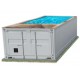 Pool Stainless steel CosyPool 350x600 H150 rectangle
