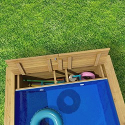 Pool'N Caja de madera Piscina 620x250xH133 BWT myPool