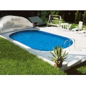 Piscina Ovale Ibiza Azuro 600x320 H150 Filtro a Sabbia