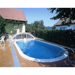 Ovaler Pool Ibiza Azuro 10x416 H150