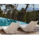 Set van 4 ligstoelen: Vondom Ibiza Wit