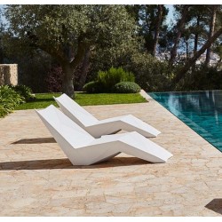 Set di 4 sedie a sdraio: Vondom Ibiza White
