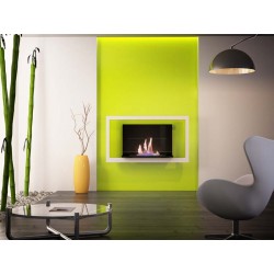 Fireplace bio ethanol Floating Frame Alpina 3 L luxury Neoflame Design
