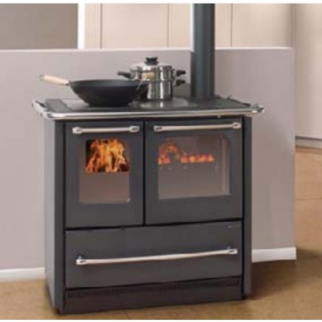 Wood stove Nordica Extraflame Sovrana Easy 2.0 9kW black