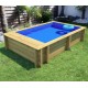 Pool pool de caixa de madeira pool 620x250xH133 BWT myPool