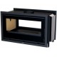 Wood insert Bronpi Cairo 90-D Double Face Vision 14kW with air intake