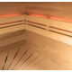Sauna a 6 posti Holl's Eccolo Pacchetto completo stufa da 4,5kW e pietre incluse