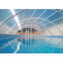 Low Pool Enclosure Lanzarote Removable Enclosure 12x4.7m