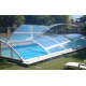 Copertura bassa per piscina Lanzarote Copertura rimovibile 12x4,7m