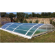 Low Pool Enclosure Lanzarote Removable Enclosure 10.8x5.7m