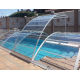Copertura bassa per piscina Lanzarote Copertura rimovibile 13x5,7m